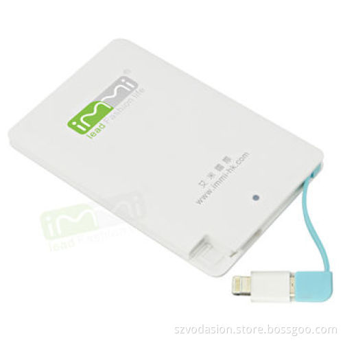 2014 Newest Patent Ultra-thin Name Card Power Bank for Tablet PC and Smartphones